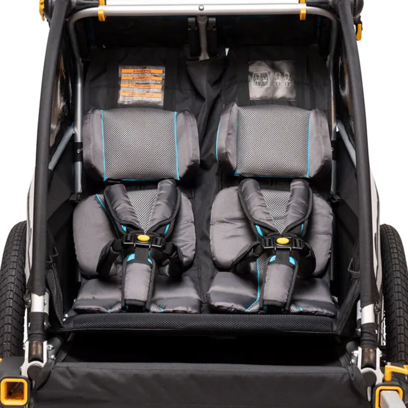 Burley D'Lite X Child Trailer  Double Aqua 20-3