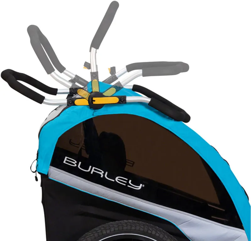 Burley D'Lite X Child Trailer  Double Aqua 20-4