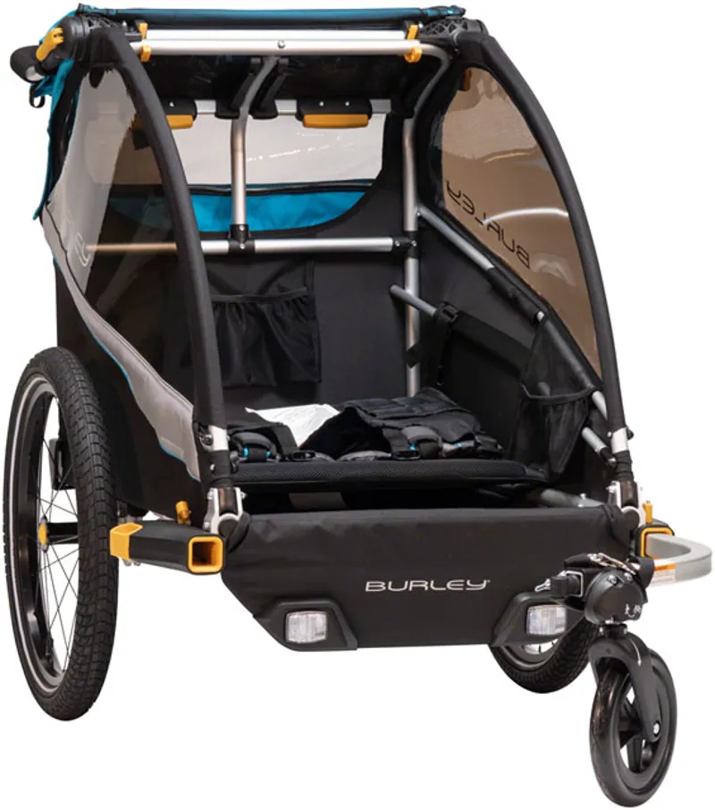 Burley D'Lite X Child Trailer  Double Aqua 20-5