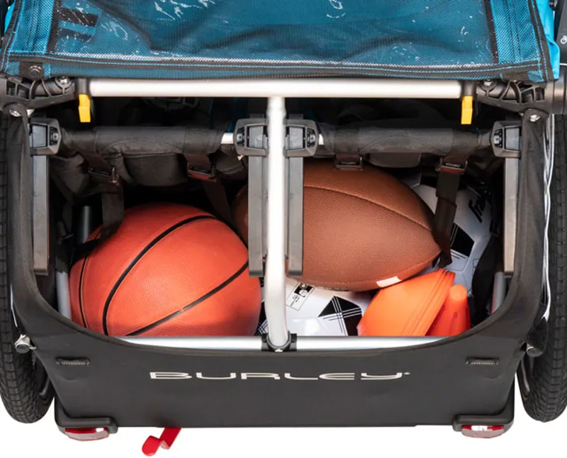 Burley D'Lite X Child Trailer  Double Aqua 20-6