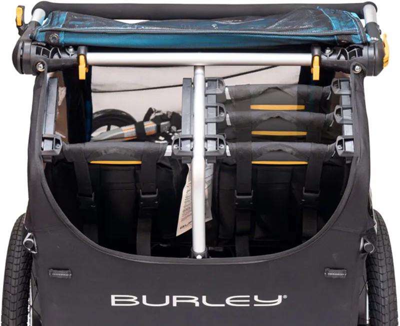 Burley D'Lite X Child Trailer  Double Aqua 20-7