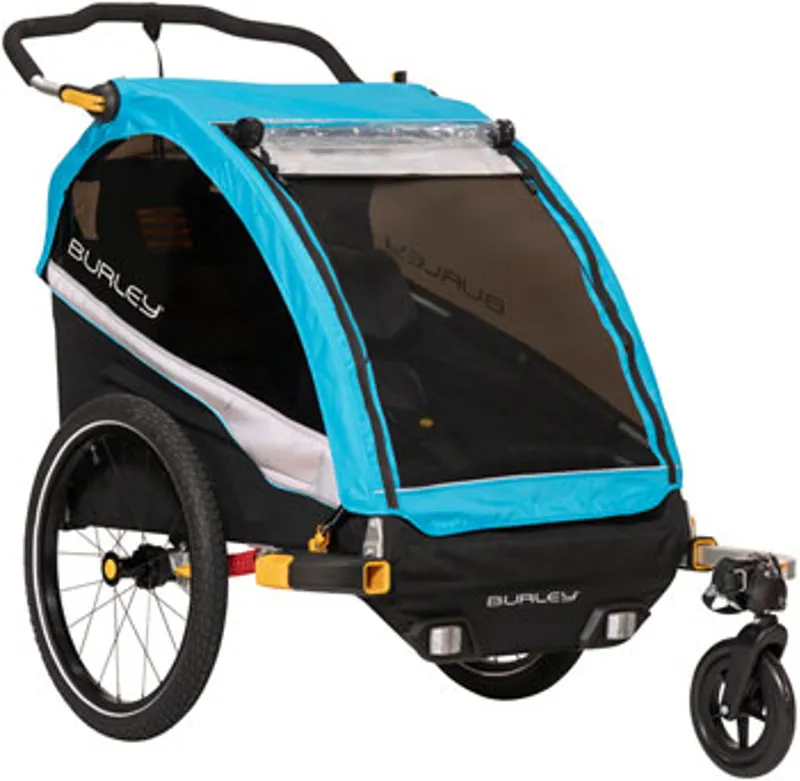 Burley D'Lite X Child Trailer  Double Aqua 20
