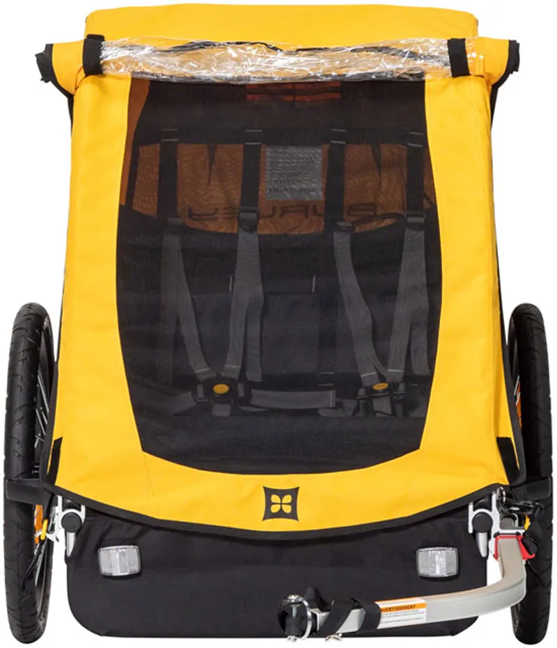 BURLEY BEE CHILD TRAILER YELLOW-1