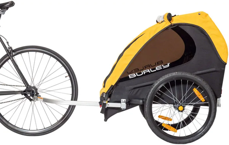 BURLEY BEE CHILD TRAILER YELLOW-2