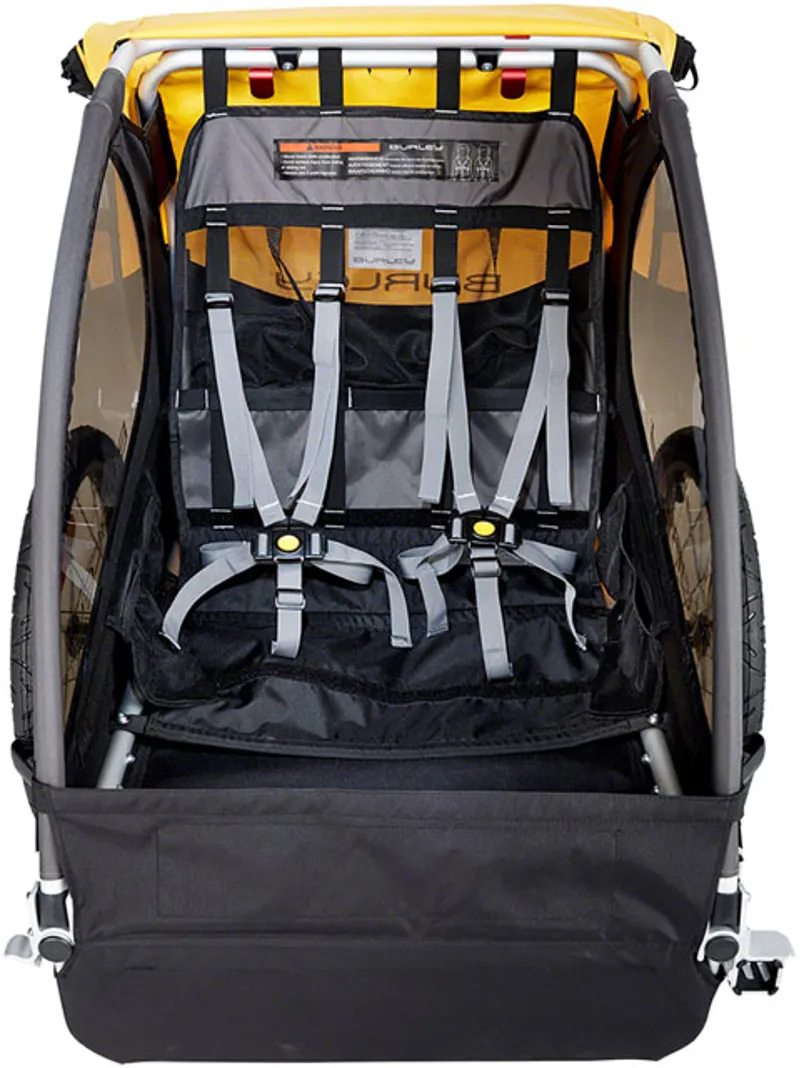 BURLEY BEE CHILD TRAILER YELLOW-4