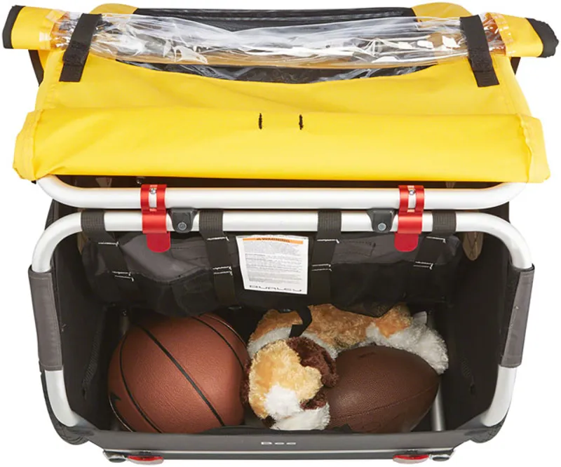 BURLEY BEE CHILD TRAILER YELLOW-5