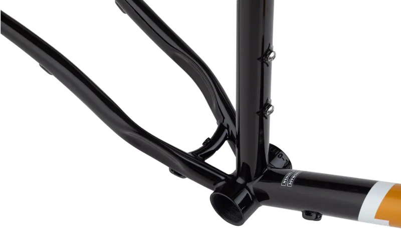 All-City Gorilla Monsoon Frameset - 650b Steel Charred Berry-4