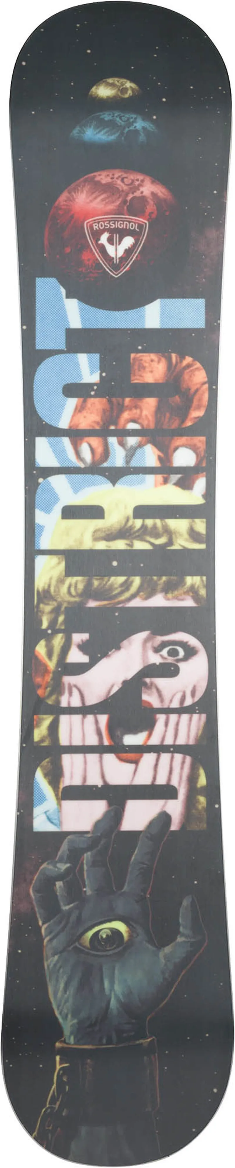 Rossignol District Color Mens Snowboard in Black-1