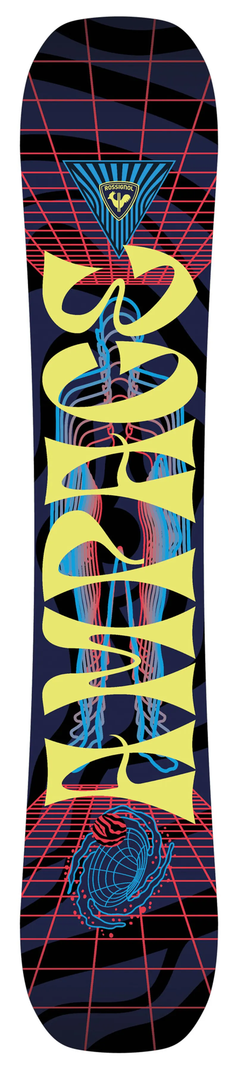 Rossignol Ampage Mind Expander Mens Snowboard WIDE in Black-1