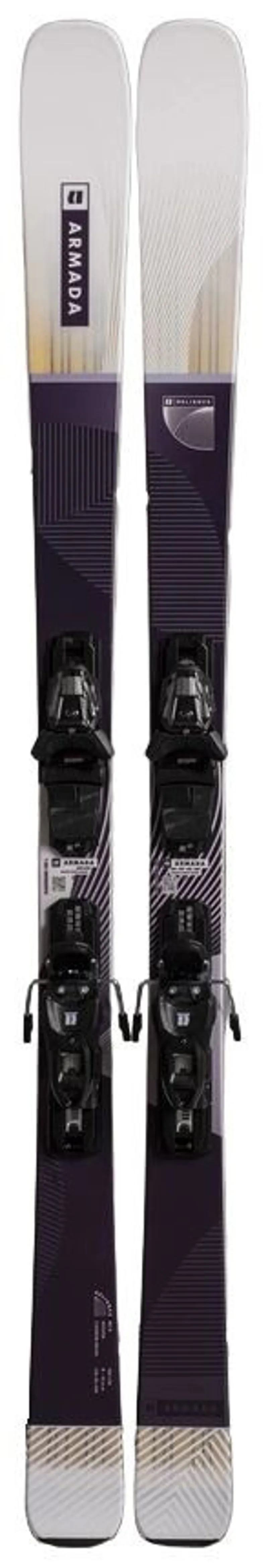 Armade Reliance 82 C + EM10 All Mountain Skis in Black