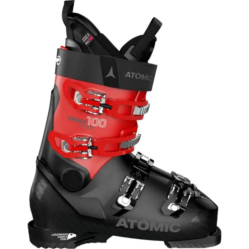 スキーブーツ Atomic hawx prime100 Black Red Atomic HAWX PRIME 100 Alpine Boot in Black/Red