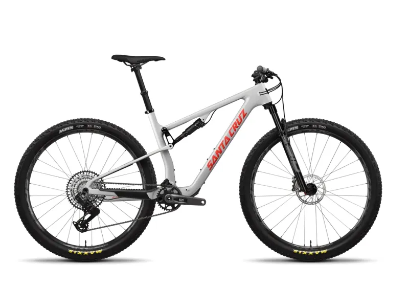 2024 Santa Cruz Blur Carbon in Silver 