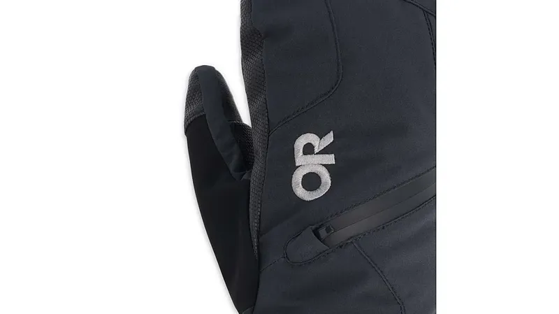 Outdoor Research Revolution GORE-TEX Mitts in Black-1