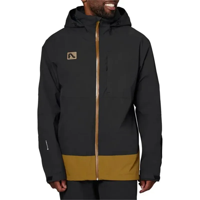 Flylow Dante Jacket in Black/Rye