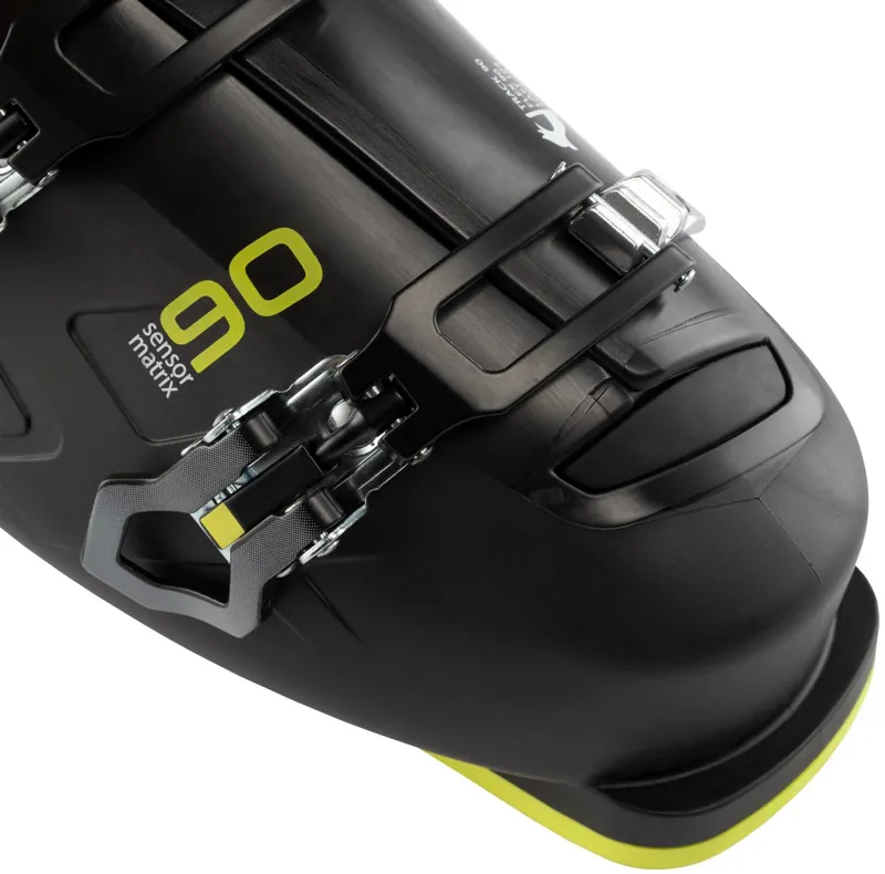 Rossignol Track 90 Alpine Ski Boots in Black Yellow-2