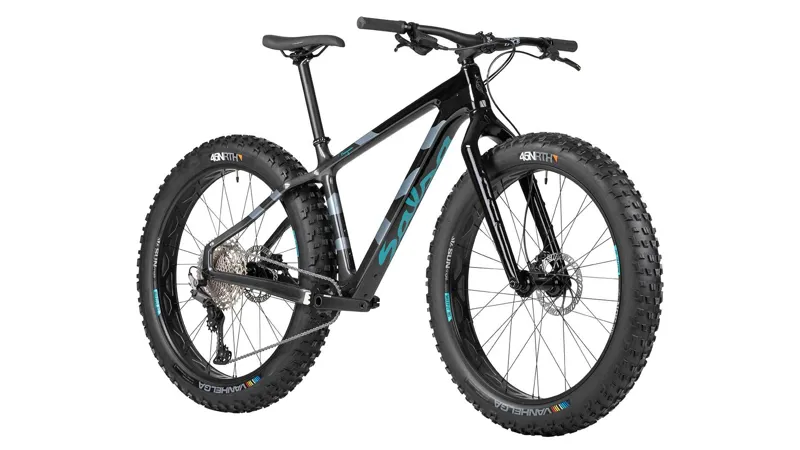 Salsa Beargrease Carbon Deore 11spd Fat Tire Bike - 27.5 Carbon Black Fade-1
