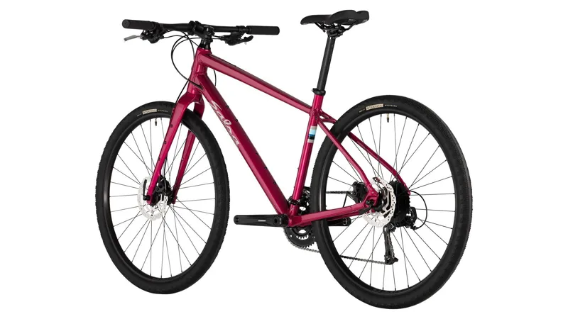 Salsa Journeyer Flat Bar Altus 650 Bike - 650b Aluminum Ruby Red-2