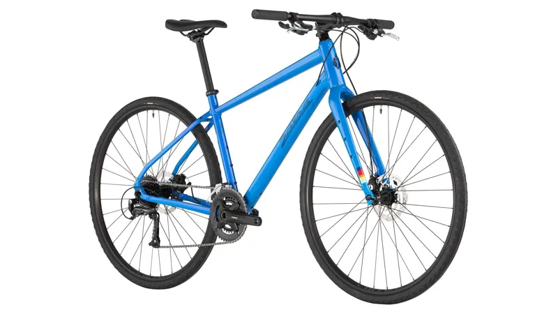 Salsa Journeyer Flat Bar Altus 700 Bike - 700c Aluminum Blue-1