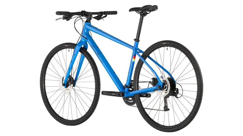 Salsa Journeyer Flat Bar Altus 700 Bike - 700c Aluminum Blue-2