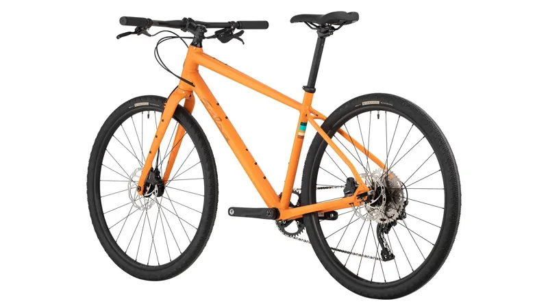 Salsa Journeyer Flat Bar Deore 10 650 Bike - 650b Aluminum Orange-2