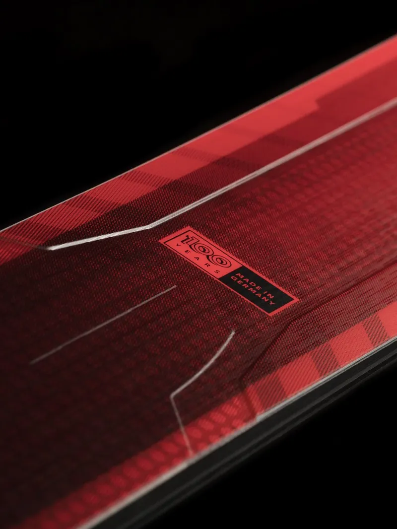 Volkl M6 Mantra 23/24 Skis in Red/Black-3