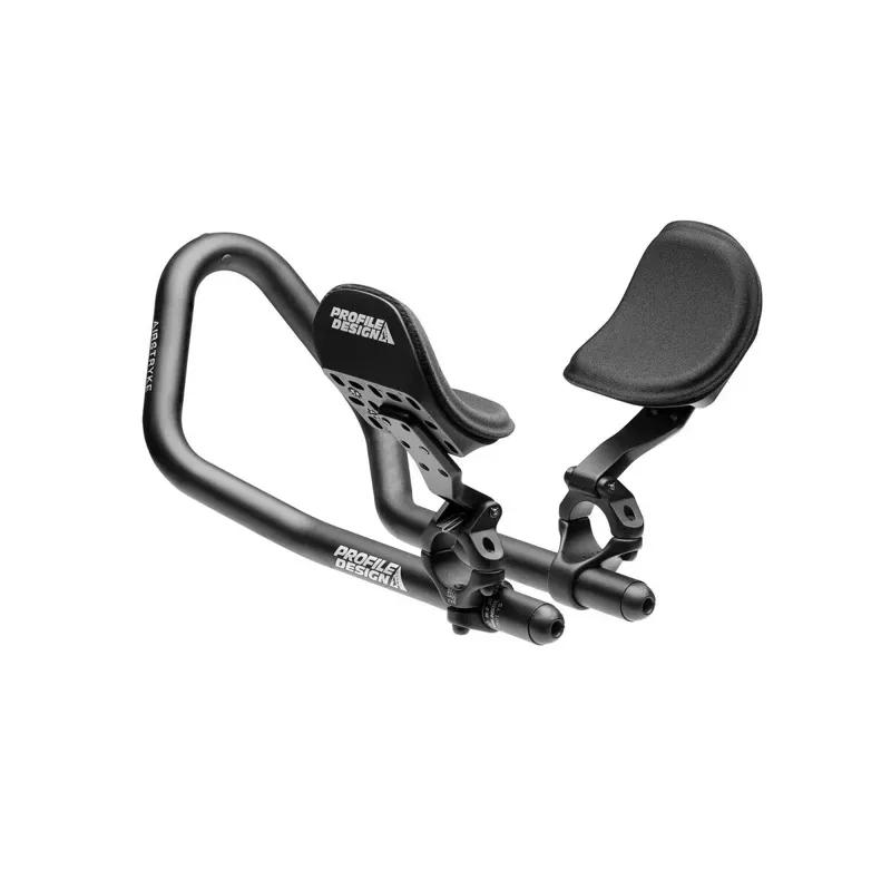Profile Design Airstryke II Aluminum Aerobar w/Ergo Armrest in Black-1