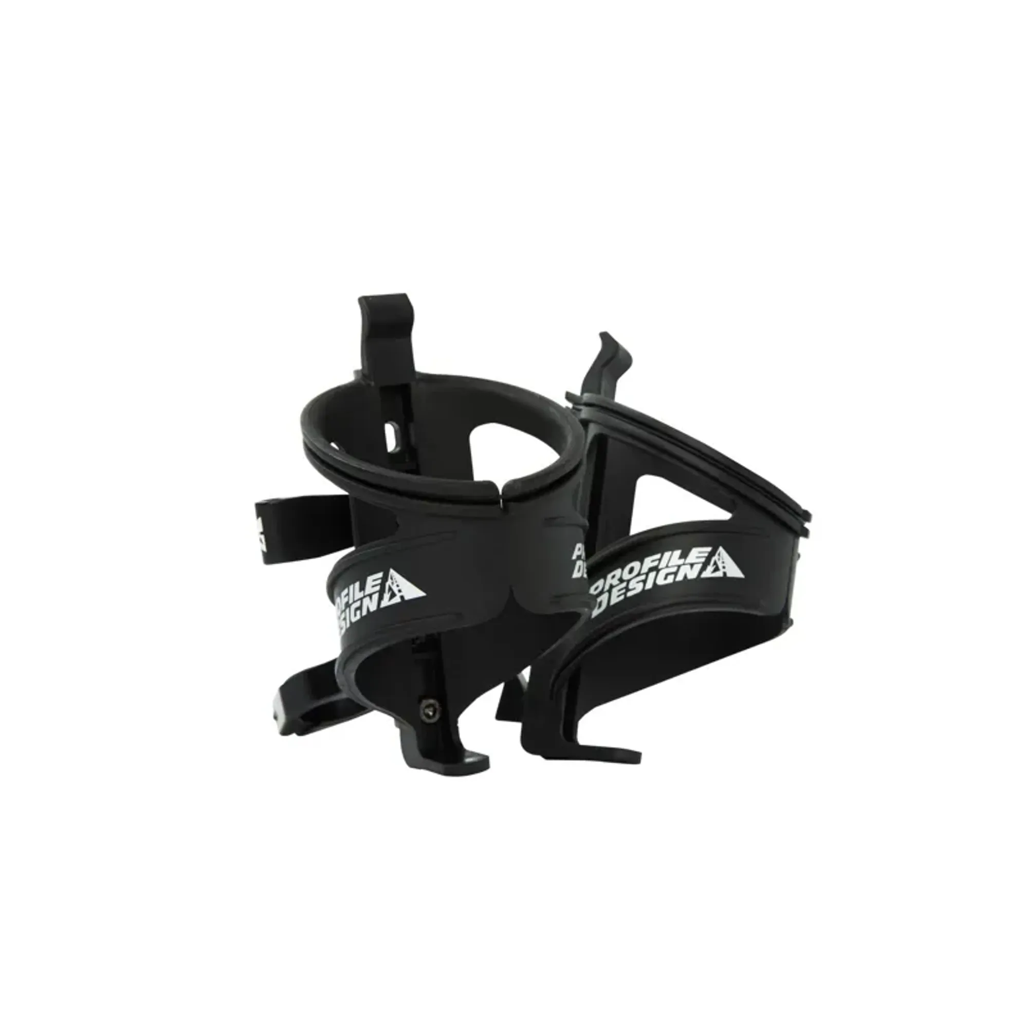 Profile Design Aqua Rack Profile Design Aqua Rack II Dual Water Bottle Cage w/CO2 Mount in Black