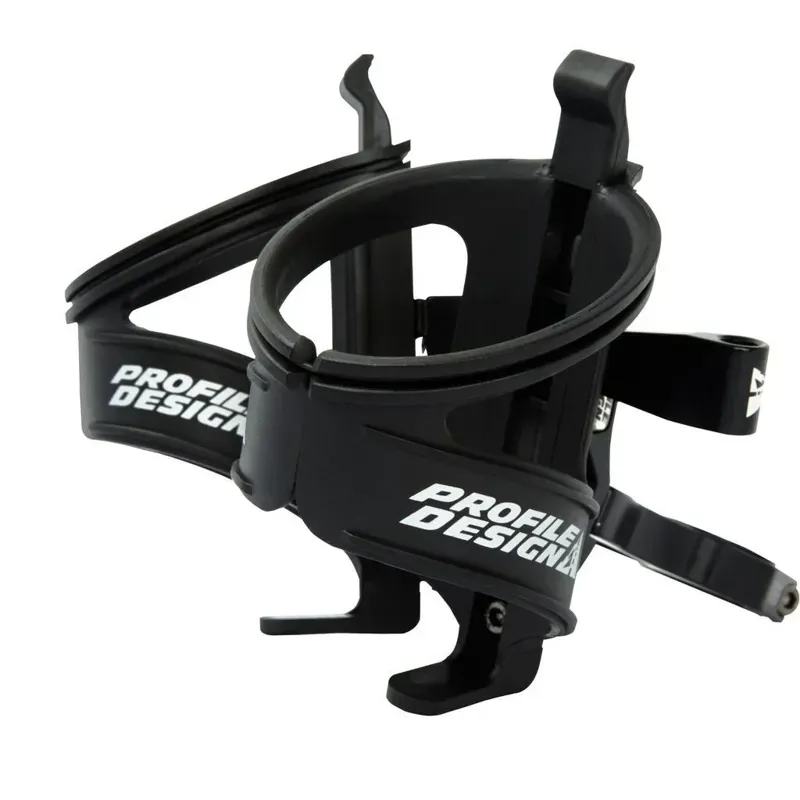 Profile Design Aqua Rack II Dual Water Bottle Cage w/CO2 Mount in Black-1