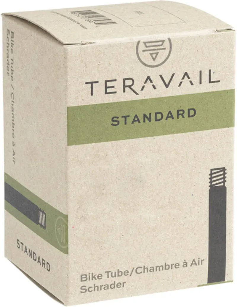 Teravail Standard Schrader Valve Inner Tube - 14x1.5-2.25-inch 35mm