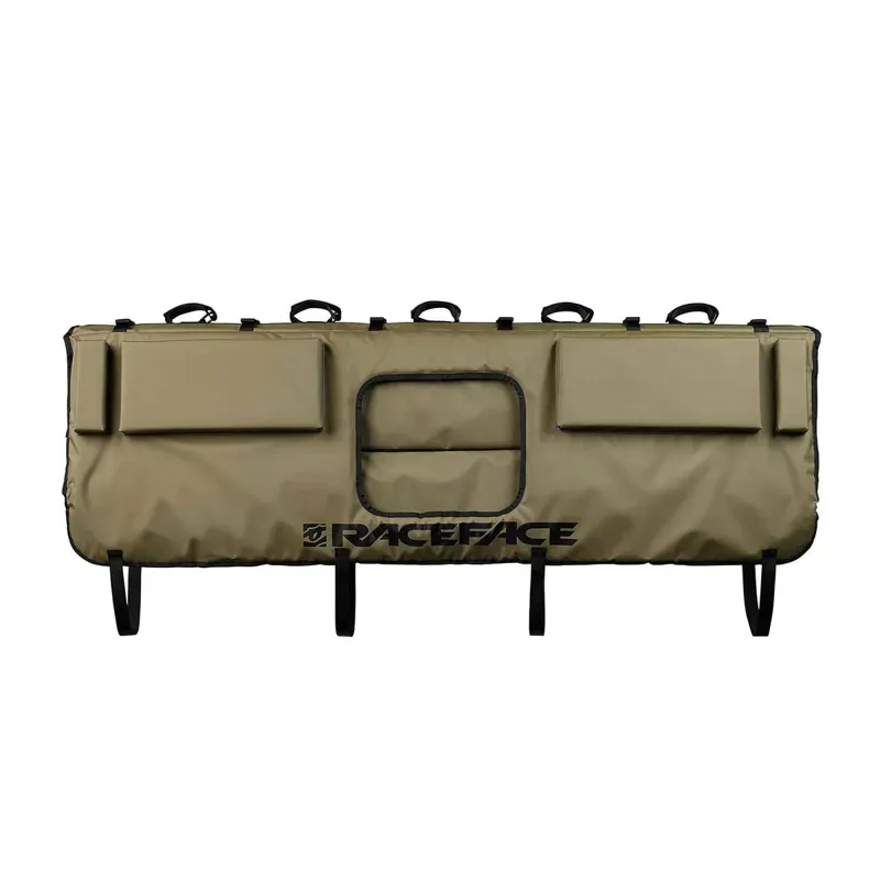 RaceFace T2 Tailgate Pad - Olive Mid Olive Medium
