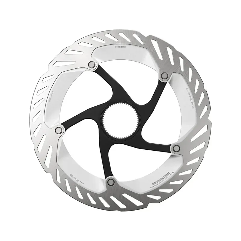 Shimano GRX RT-CL800 S Disc Brake Rotor With Lockring - 160mm CenterLock Silver 160-3
