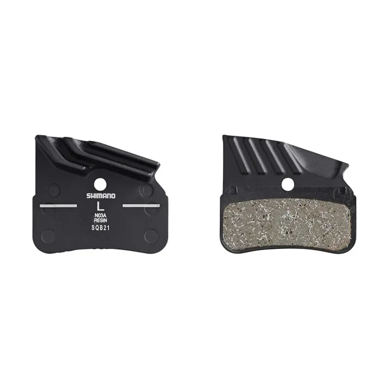 Shimano N03A-RF Resin Finned Disk Brake Pads in Black-2