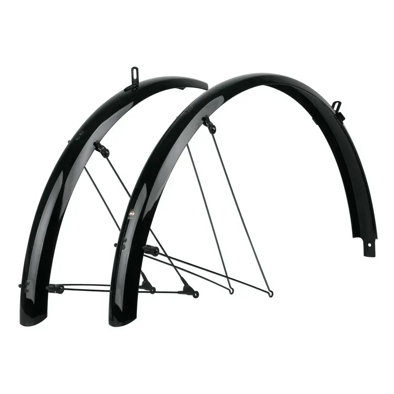 SKS B53 Bluemels Full Coverage Fender Set - 53mm 26 X 1-1.9 Black 26