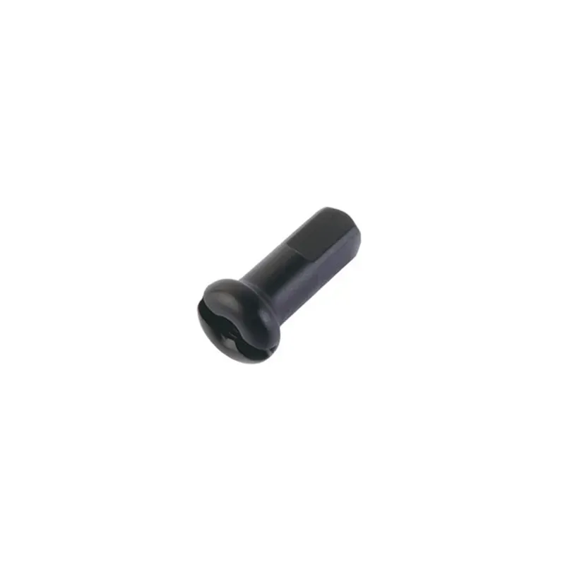 DT Swiss Pro Lock Brass Nipples: 1.8 X 12mm Black Box Of 100 Black
