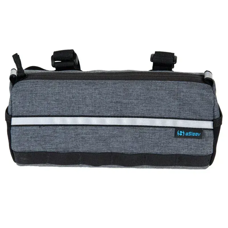 Speedsleev Volt 3.7-litre Handlebar Bag in Gray/Black