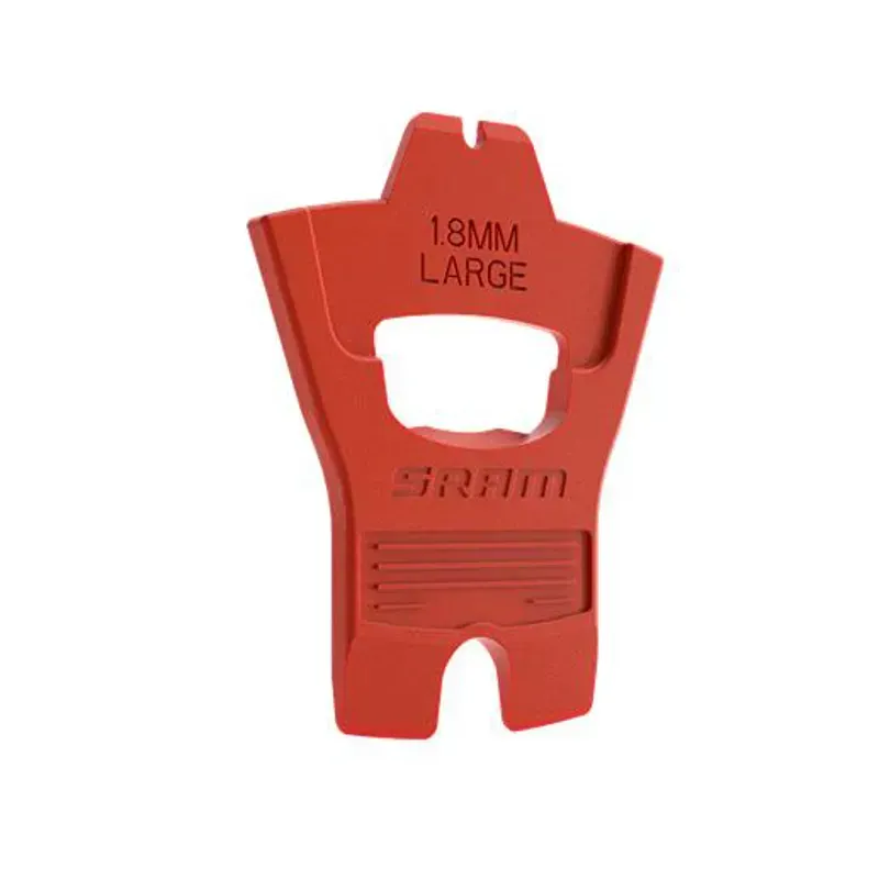 SRAM 2.0mm Disk Brake Pad Spacer for Code R/RS/RSC/Ult. 2-pack in Red