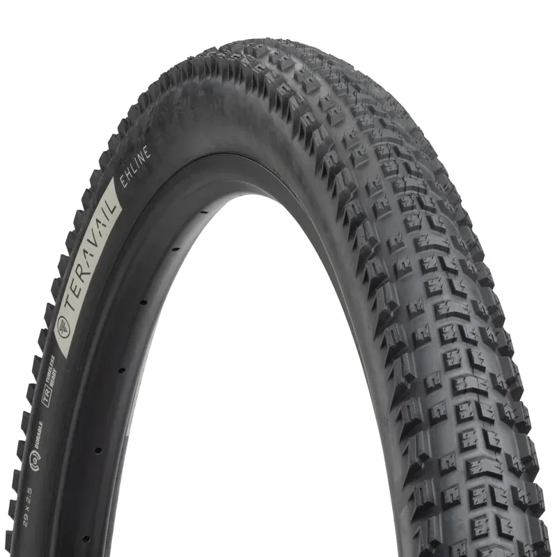 Teravail Ehline 27.5x2.3 Light And Supple Fast Tubeless Folding Tire in Black
