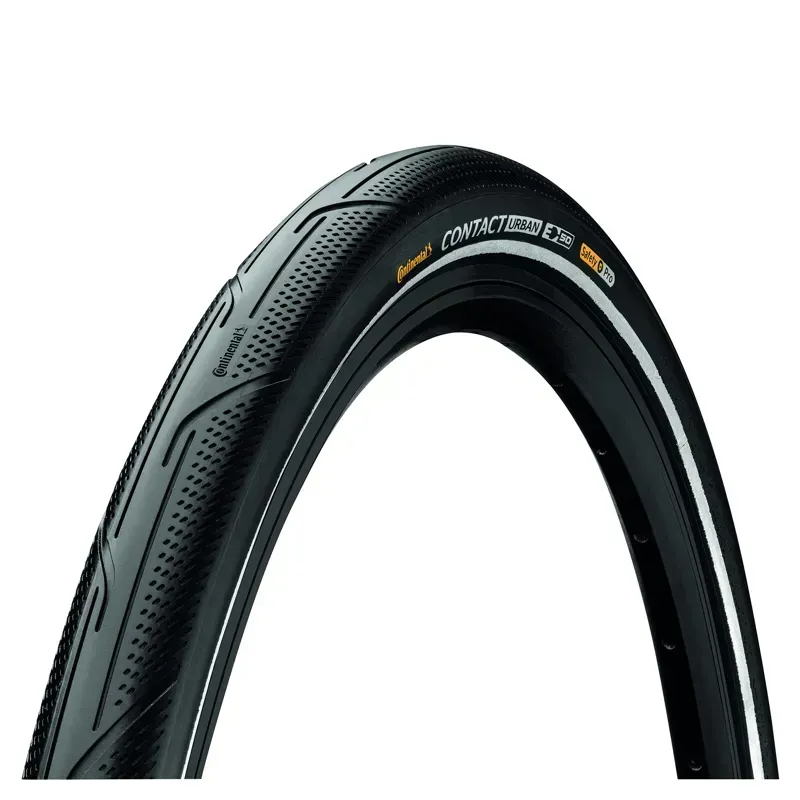 Continental Contact Urban Tire - 26 X 2.20 Clincher Wire Black/Reflex PureGrip SafetyPro E50 Black/Reflex 26 x 2.20