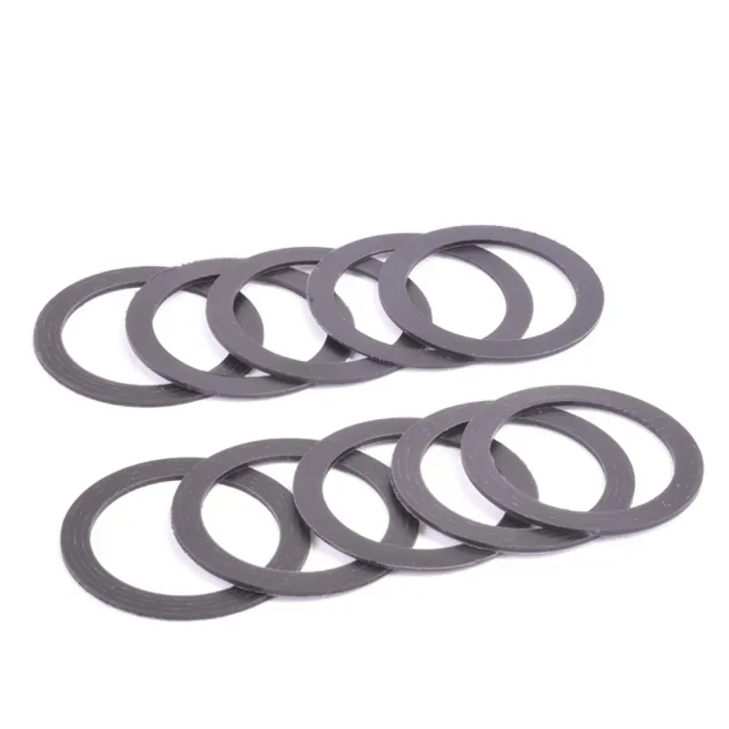 Wheels Manufacturing 29x1mm 10-pack Crank Spindle Spacers in Silver