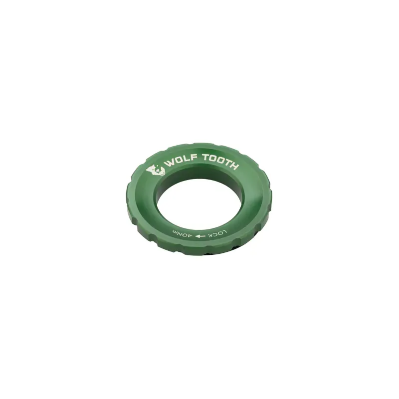Wolf Tooth Centrelock Rotor Lockring in Green