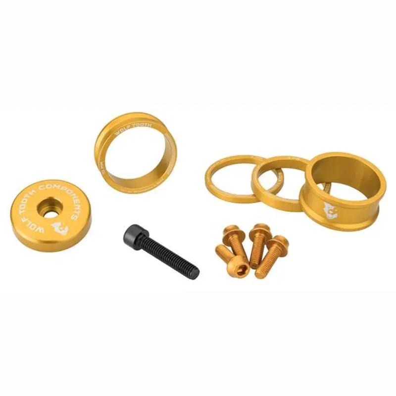 Wolf Tooth Anodised Bling Kit in Gold