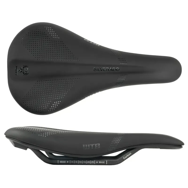 WTB Silverado 265 Medium Fusion Form Carbon Saddle In Black