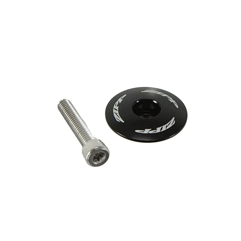 Zipp Aluminum Stem Top Cap in Black