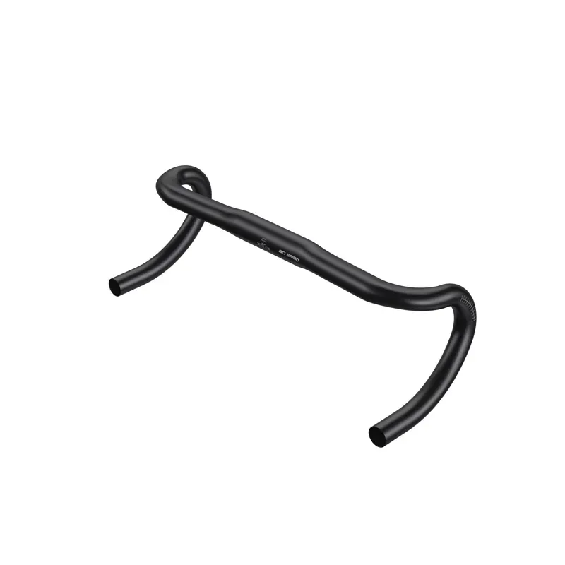 AM Zipp Handlebar Drop Service Course 80 Ergonomic Top 40cm Center to Center 31.8mm Bead Blast Black with Etched Logo A2