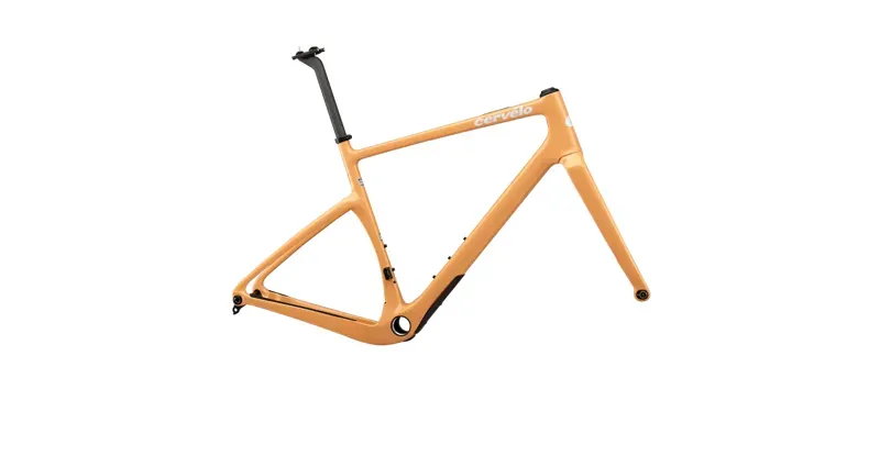 Cervelo Aspero Road Bike Frameset In Peaches and Cream