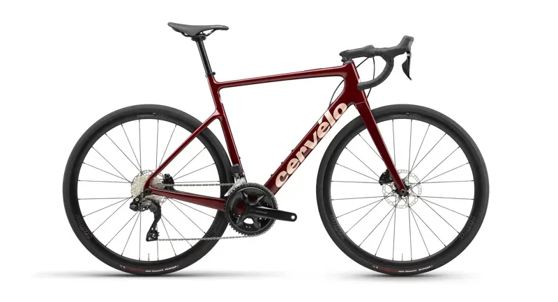 Cervelo Caledonia 105 Endurance Road Bike in Red