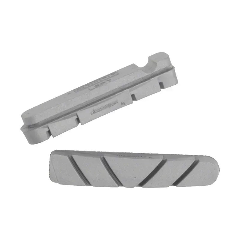 Zipp Tangente Platinum Pro Evo Brake Pad Inserts for Campagnolo Carbon Rims in Silver