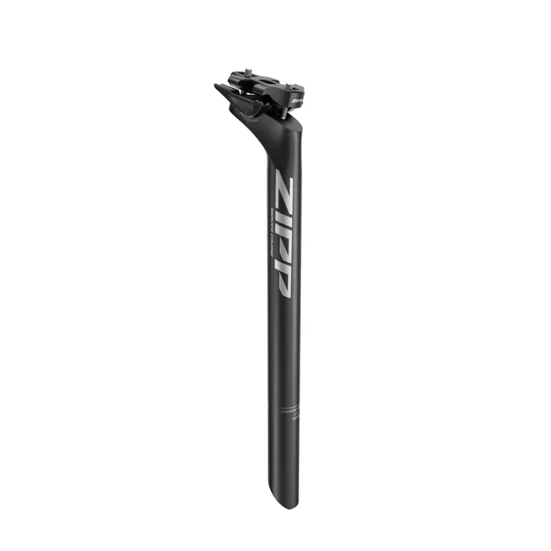 AM Zipp Seatpost Service Course 27.2mm Diameter 350mm length 20mm setback Blast Black with Etched Logo B2
